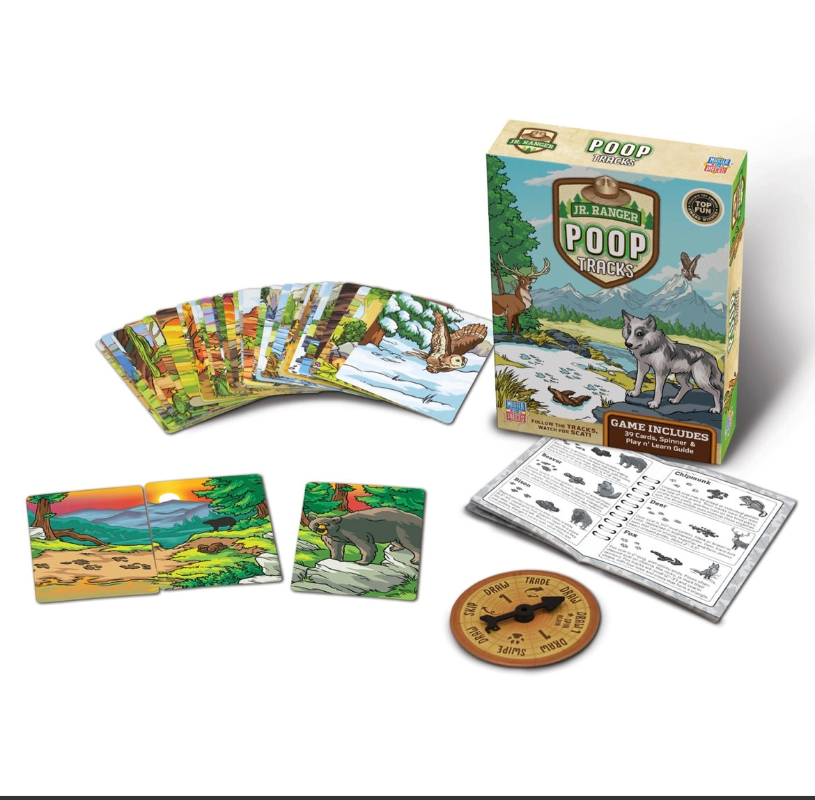 Poop Tracks Card Game