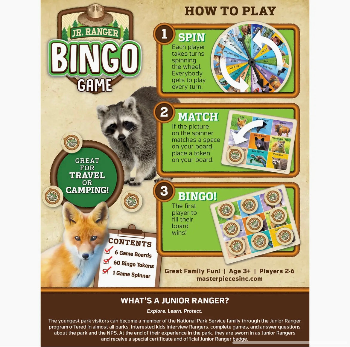 Bingo - Outdoor Themed